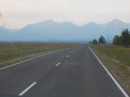 Дорога упирается в Аршан