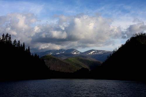 Вид на Тордоки-Яни, высочайшую вершину Сихотэ-Алиня.
